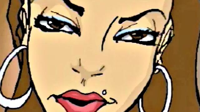 Hentai babe shows off her body and big tits