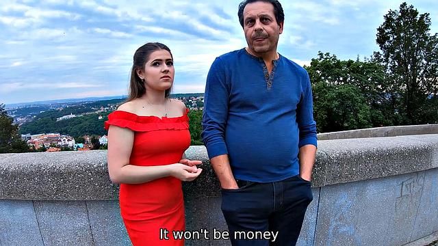 HUNT4K. Man cant steal girl from old man but he can score her pussy