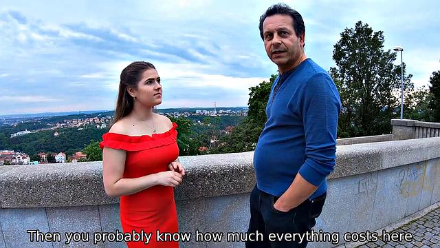 HUNT4K. Man cant steal girl from old man but he can score her pussy