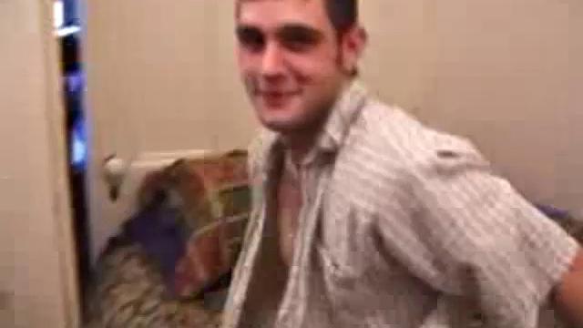 Bama jacks off nervously before slowly fingering his ass, and soon he's ready for more. He pushes a sex toy inside of him, with small tugs before deciding he's ready for a bigger toy.