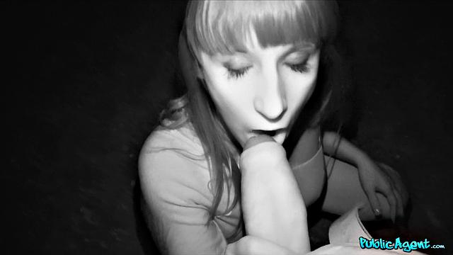 Sexy Brunette gets her pussy and ass pounded by stranger in public park