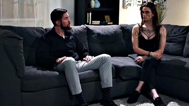 19yo petite tranny anally fucked by male in doggystyle