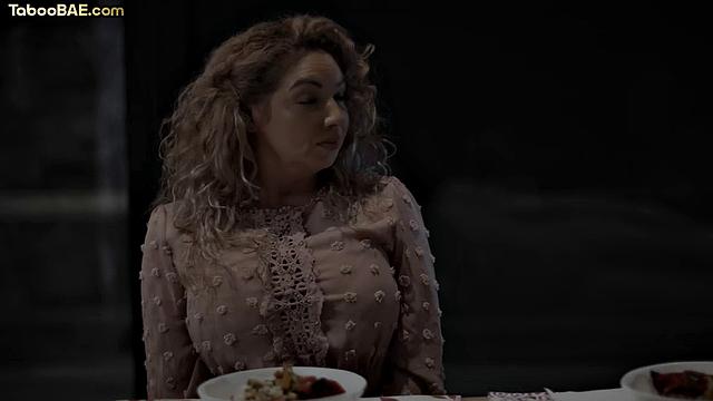 Busty cockhungry sluts share dick 3way