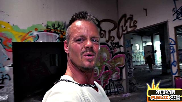 German public fucked mature lady rides cock with pussy