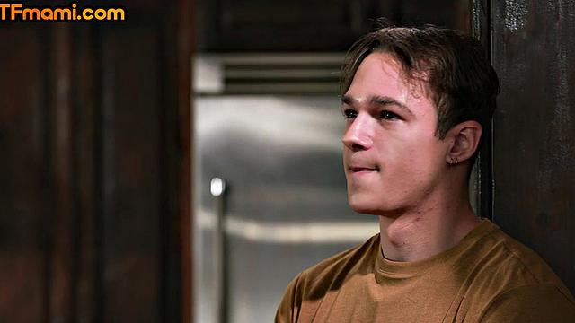 Redhead stepmom riding stepson after deepthroat