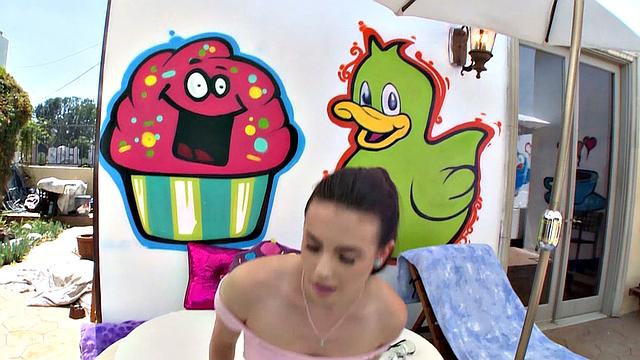 Casey Receives Rectal Ride