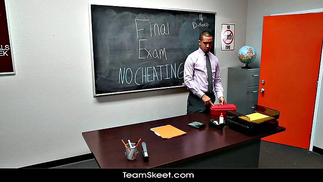 Schoolgirl learns lesson