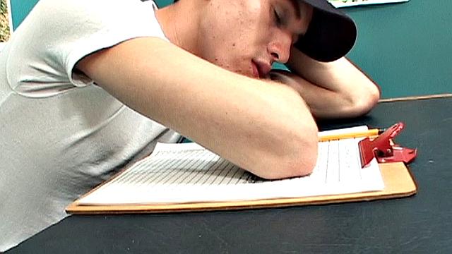 Marcos and Jesid are young Latin security guards who find themselves alone on a late night shift. It isn't long before lust takes over and the two start kissing and stripping each other.