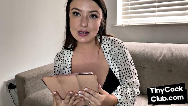 SPH amateur solo domina talks bad about small cocks