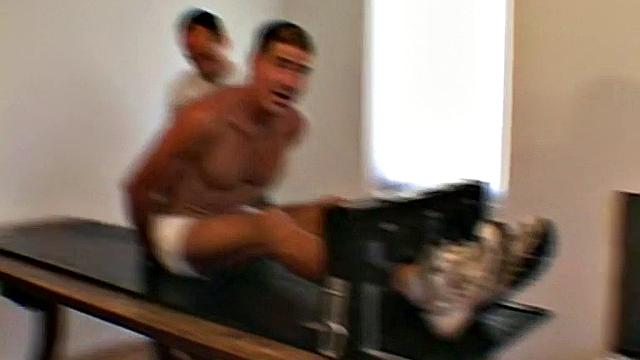 dude thinks he's safe with his socks on until his buddy proves ticklish feet are fair game