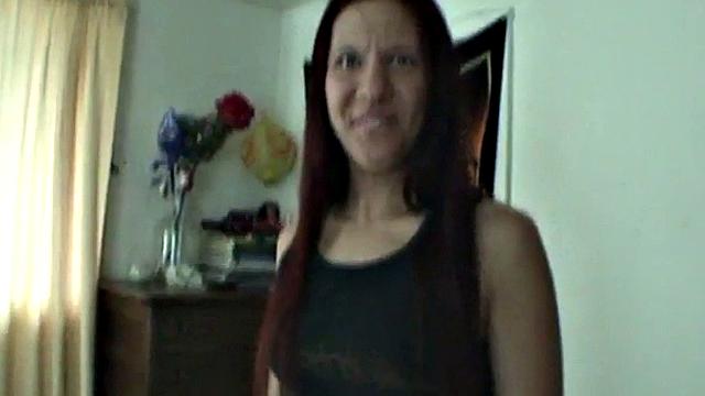 Teen takes a big cum load