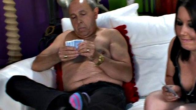 Tiny dick femdoms in erotic cfnm threesome