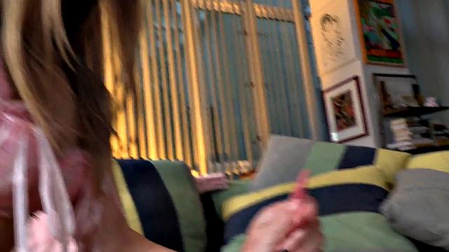 Petite stockings amateur cockrubs