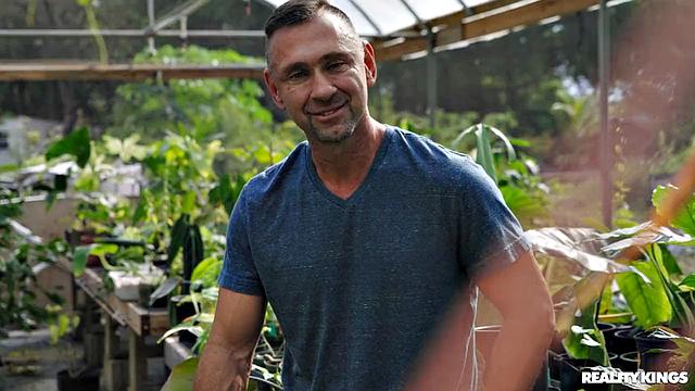 Getting Banged In The Greenhouse Again
