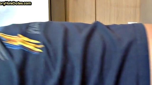 Amateur DILF fucked in closeup private video