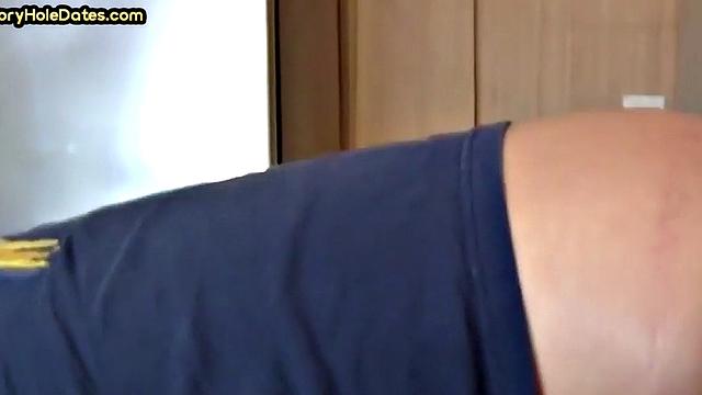 Amateur DILF fucked in closeup private video