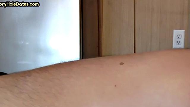 Amateur DILF fucked in closeup private video