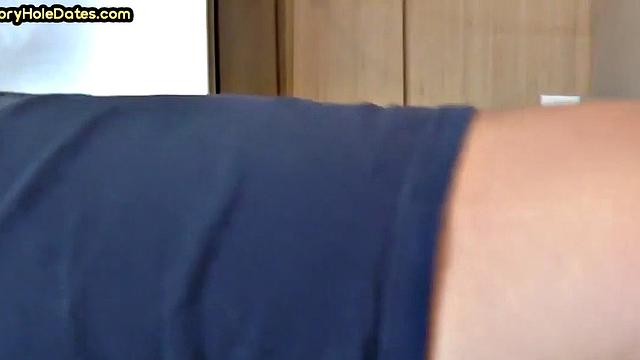 Amateur DILF fucked in closeup private video