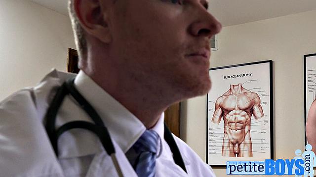 Naughty twink drilled by horny DILF