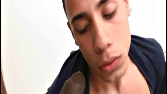 Anibal Ribeiro and Pascoal Coelho are sweet and gentle with each other, you might think they are in love. But once Anibal's big black cock comes out, it's a different story.