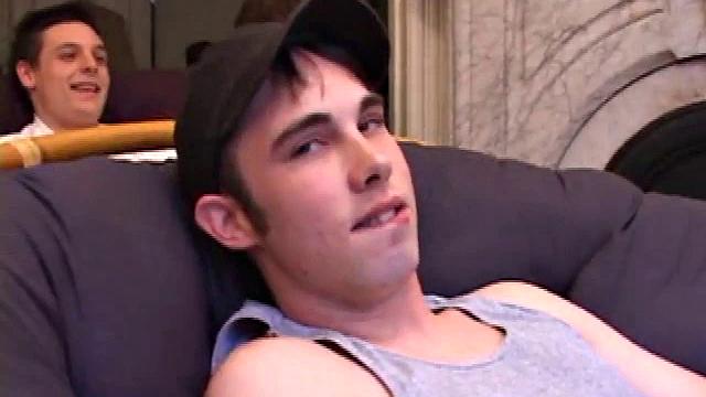 After the five boys strip off the clothes and stroke up their, they all start some serious stroking. Kaos goes down on Levi then Levi returns the favor and soon they both feed their cocks to Tapher.