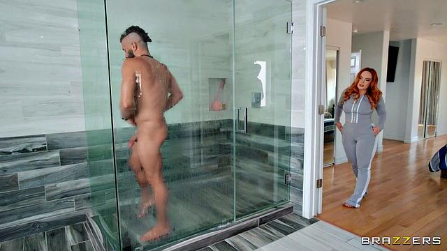 Big Tit Shower Surprise