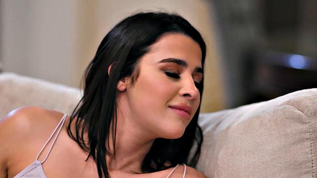 Petite Brunettes Aften Opal & Kylie Rocket Get Naughty During Massage After Class