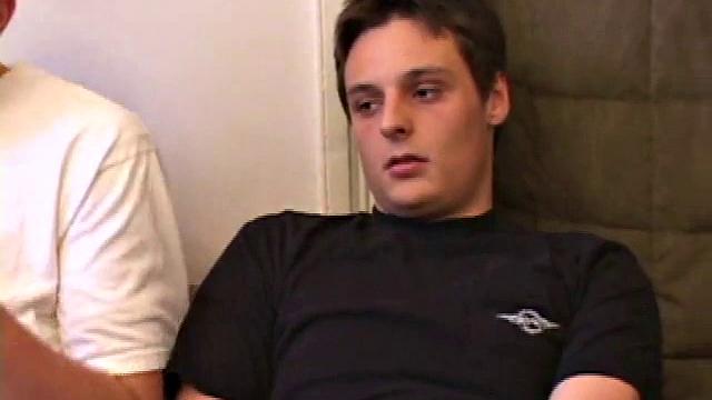 These three horny guys hook up for a hot threesome. They each get a taste of the other's dick, and Rick Waters ends up getting spit roasted by Mason Nite and Gunner Raines. Gunner is the first to blow.