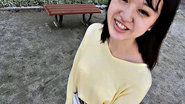 Mari Ozawa is twenty years old and this is her first on-camera sex
