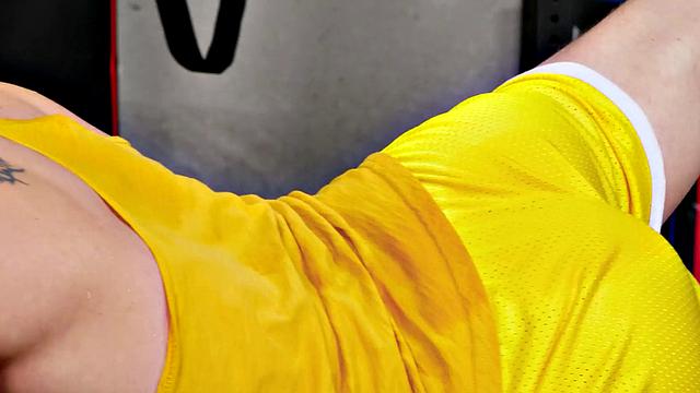 Slutty Hunk Spitroasted In Hot Shower By Gym Bro's - Nextdoorbuddies