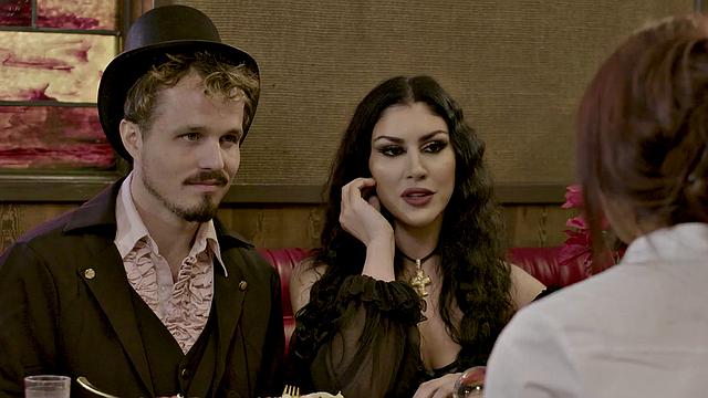 Wicked - Magician Couple Have Hot Asian Waitress Watch Them Fuck Hard