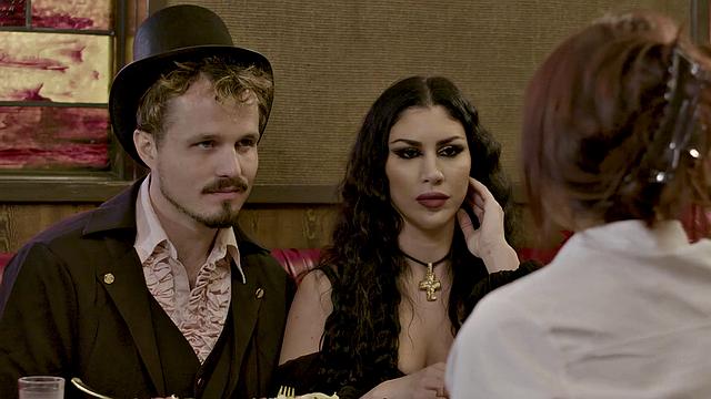 Wicked - Magician Couple Have Hot Asian Waitress Watch Them Fuck Hard