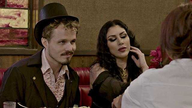 Wicked - Magician Couple Have Hot Asian Waitress Watch Them Fuck Hard