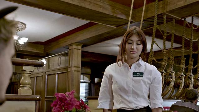 Wicked - Magician Couple Have Hot Asian Waitress Watch Them Fuck Hard