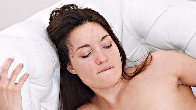 A Romantic Date Turned Hot Brunette into Rough