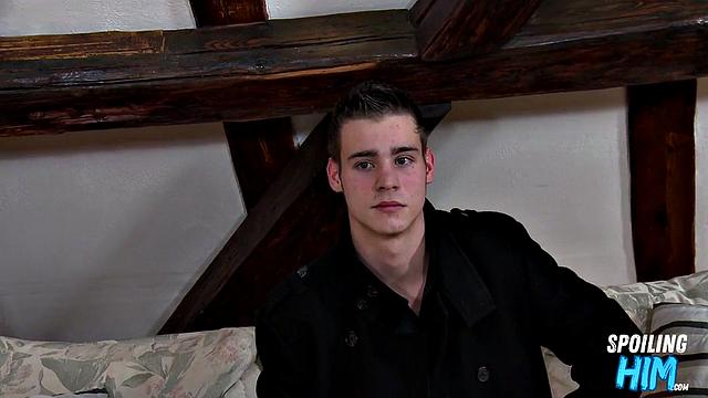 Handsome stud drilled at casting