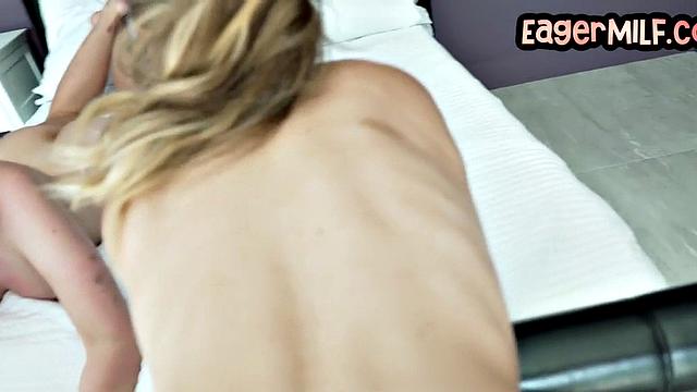 Eager MILFs pounded in POV after getting stuck