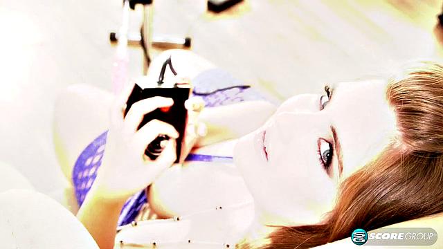 Sylvia Bateman Tries Hands-free Fuck Machine