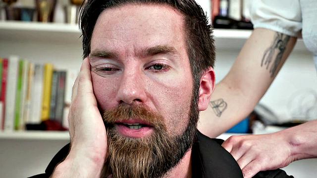 DEVILS FILM - Cute Teen Trans Serena Bubbles Gets Her Tight Asshole Fucked By Pool