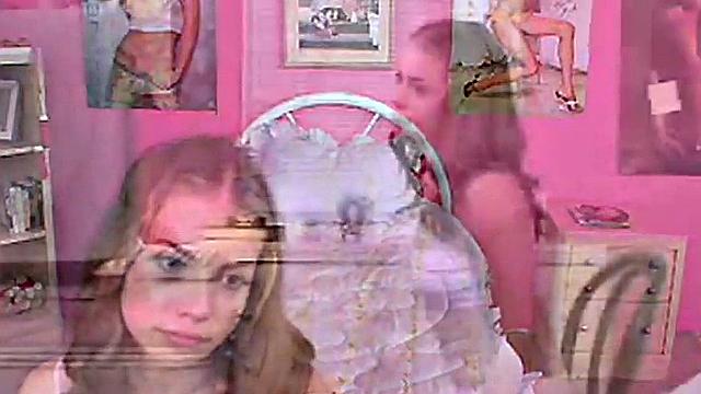 April, Horny Brunette Teen Masturbates