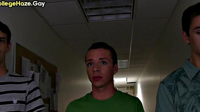 Straight guy fucked in voyeur dormitory anal sex for fraternity