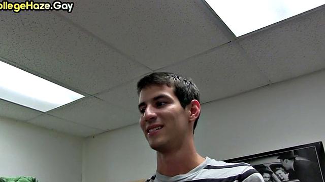 Straight guy fucked in voyeur dormitory anal sex for fraternity