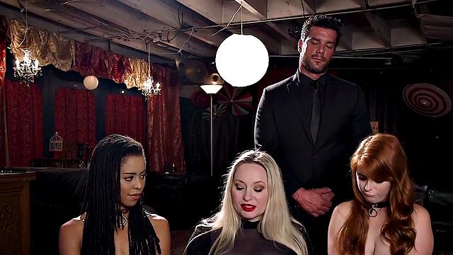 BDSM sluts tormented by their masters and mistress