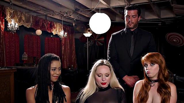 BDSM sluts tormented by their masters and mistress