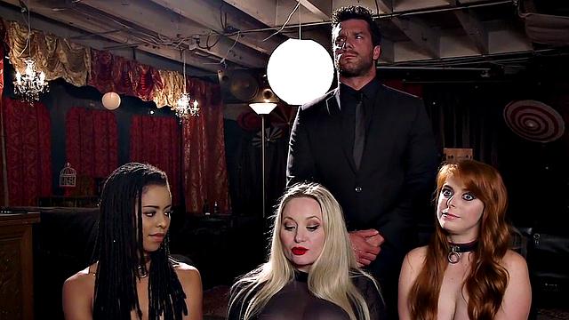 BDSM sluts tormented by their masters and mistress