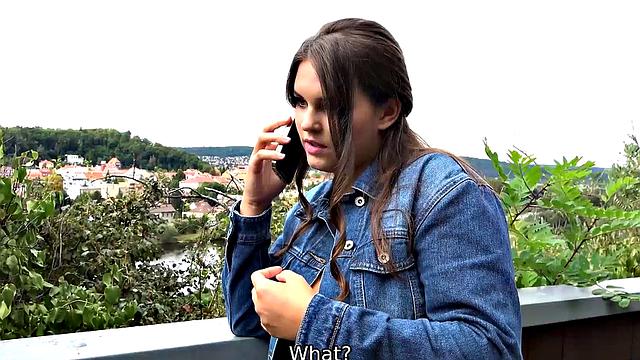 HUNT4K. Hey, hubby, here's your collar - be a good boy while I fuck your wife.