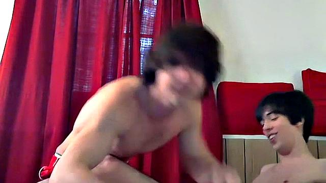 Zack Randall and Tyler Haycock share intense cum-filled action in a steamy gay show