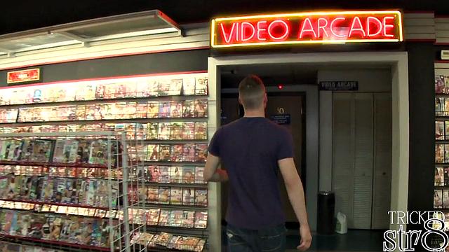 Cocksucking gloryhole gay made straight guy cum in his mouth