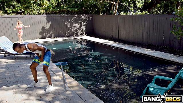 Poolside Hot Milf