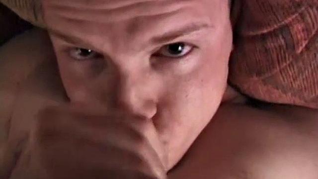 Amateur Lex Licks Stiff Cock